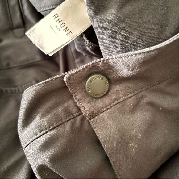 Rhone Commuter Pants Mens Size 31 Straight Stretch Comfort Black - Picture 6 of 7